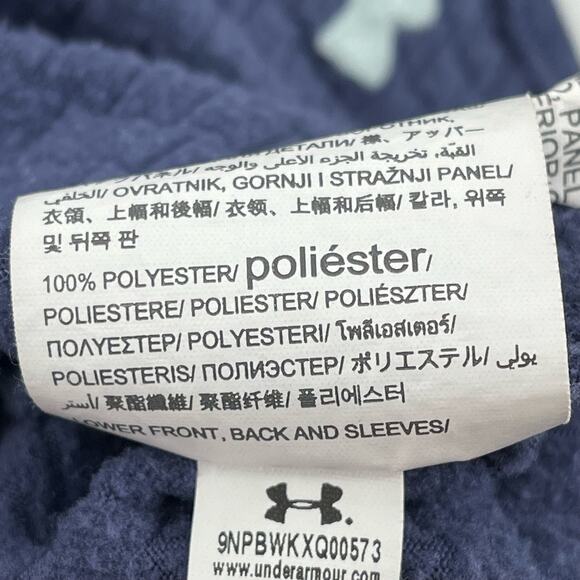 Under Armour Gamnut 1/4 Zip Pullover Fleece Shirt Womens Size XS Purple - Picture 6 of 6